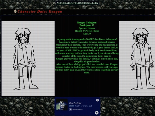 website pages/Keagan screenshot