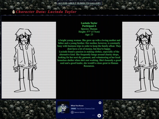website pages/lucinda screenshot