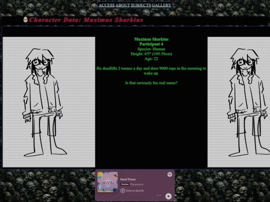 website pages/maximus screenshot