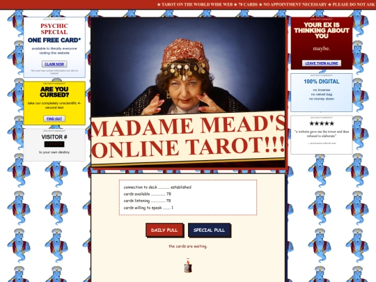 madame-meads-online-tarot  screenshot