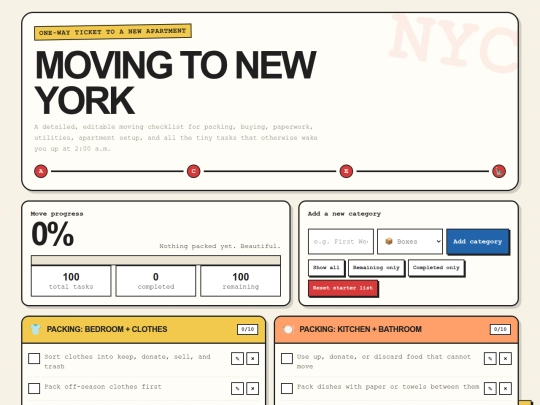 nyc-moving-checklist screenshot