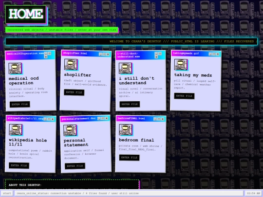 sample screenshot