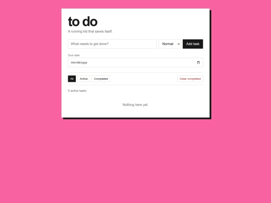 todo screenshot