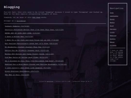 blog screenshot