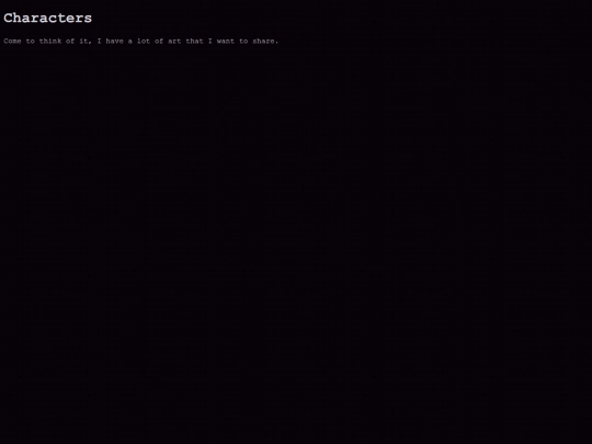 characters screenshot