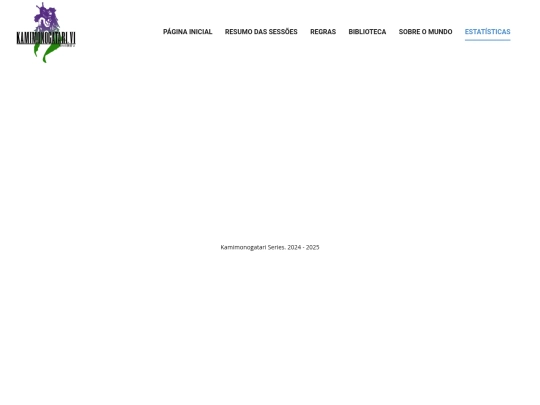 Estatísticas screenshot
