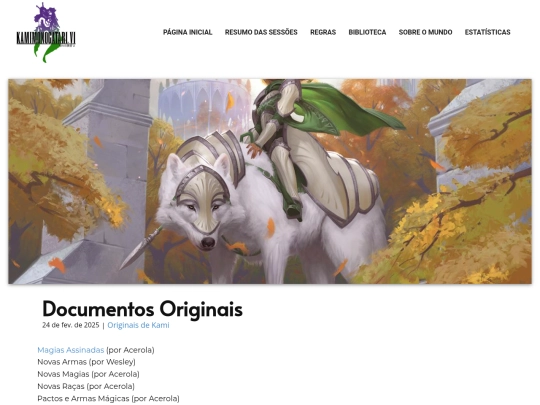 blog/documentos-originais screenshot