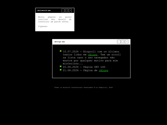 devlogs screenshot