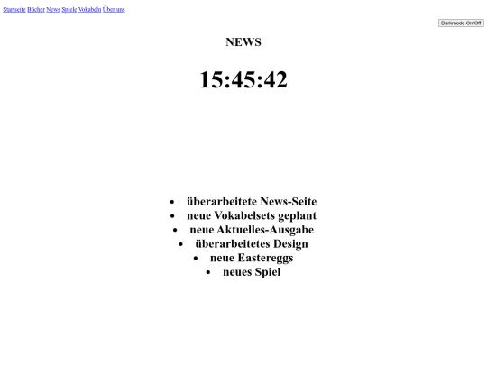 aktuelles/aktuelles screenshot