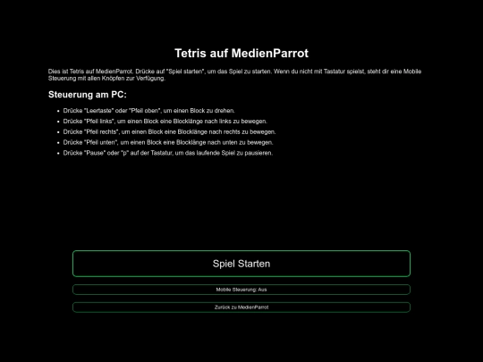tetrisprojekt/Tetris screenshot