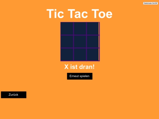 tictactoeallDark screenshot