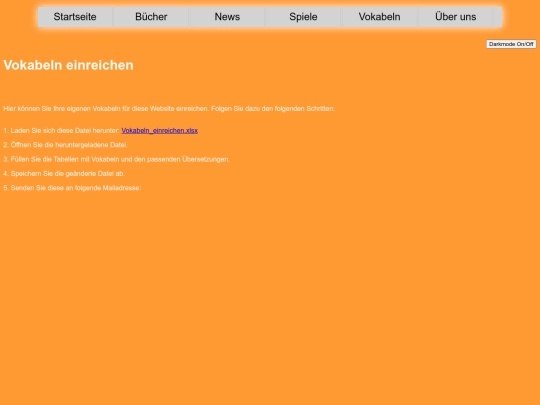 vocabinsertDark screenshot