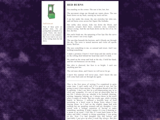blog screenshot