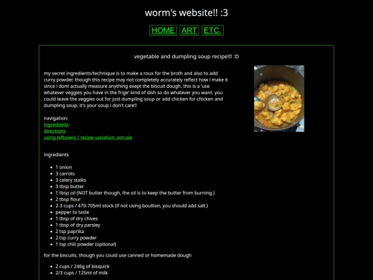 etc/vegetable-and-dumpling-soup screenshot