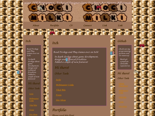 Portfolio/portfoliopage screenshot