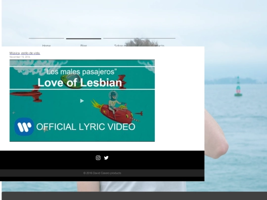 blog screenshot