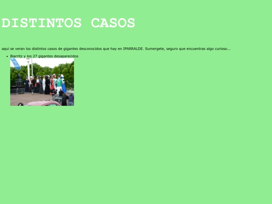 CASOS screenshot