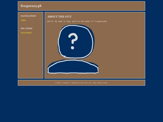 about-me screenshot
