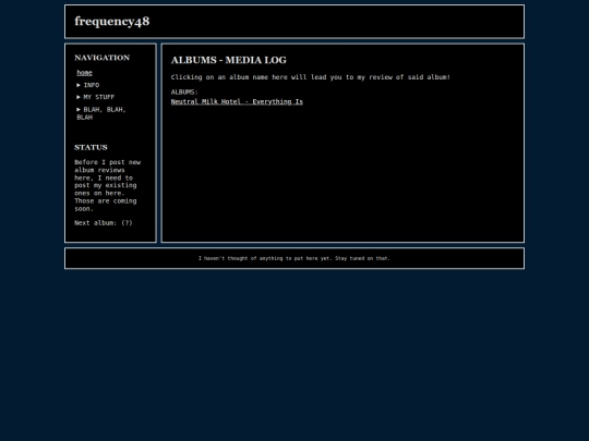 media-logs/albums/albums screenshot