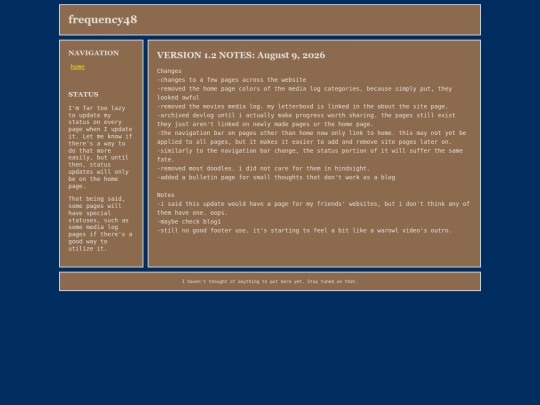 siteupdates/1o2 screenshot