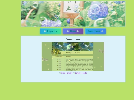 layouts screenshot