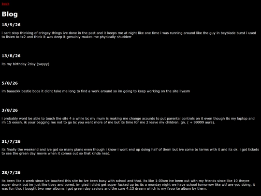 blogpage screenshot