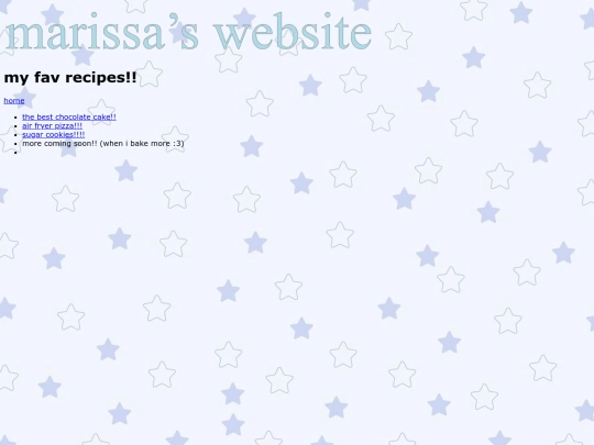 recipes screenshot