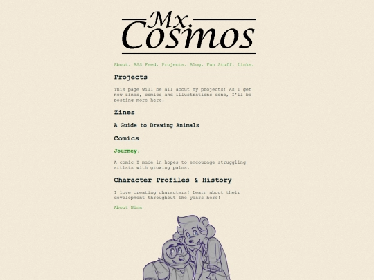 projects screenshot