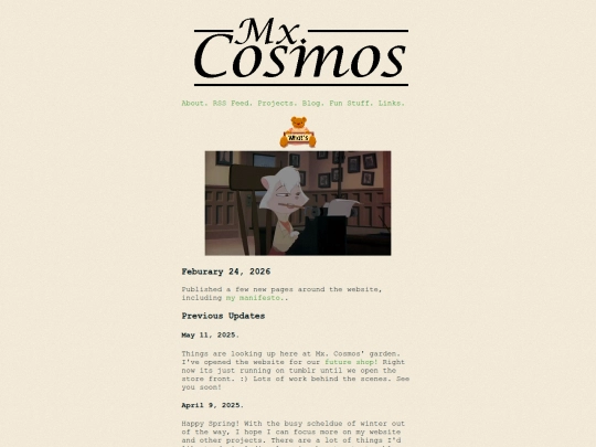 weblog screenshot