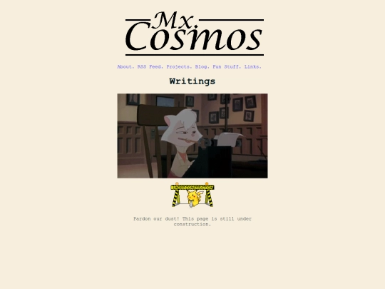 writing screenshot