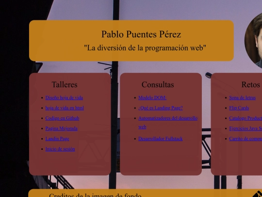 Portafolio screenshot