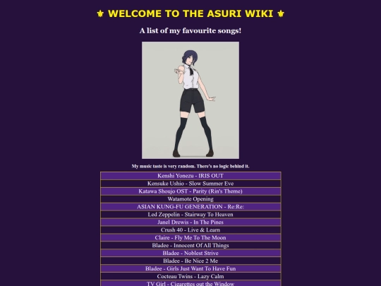 Music screenshot