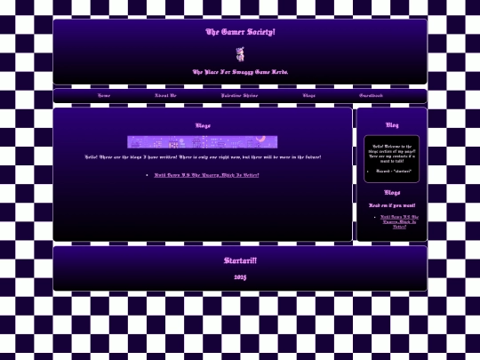 Blogs screenshot