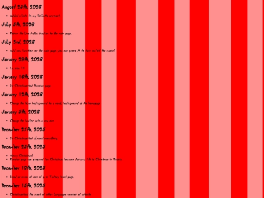 changelog screenshot