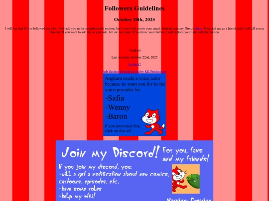 followers-guidelines screenshot