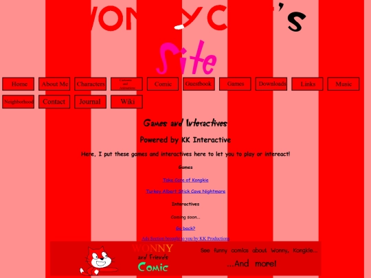 games screenshot