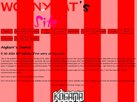 journal screenshot