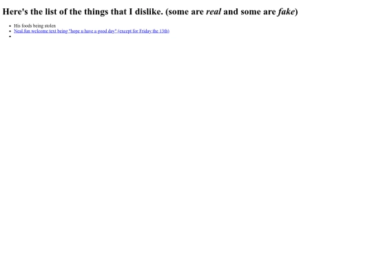 wonnysdislikelist screenshot
