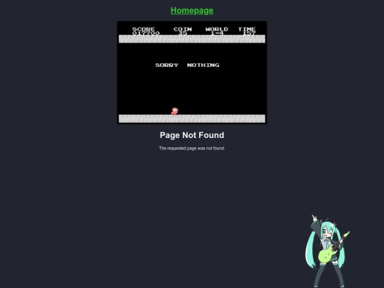 not_found screenshot