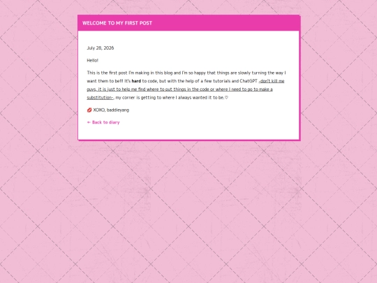 posts/welcome screenshot