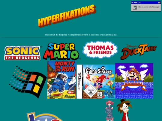 hyperfixations screenshot