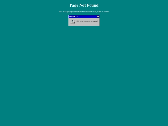 not_found screenshot