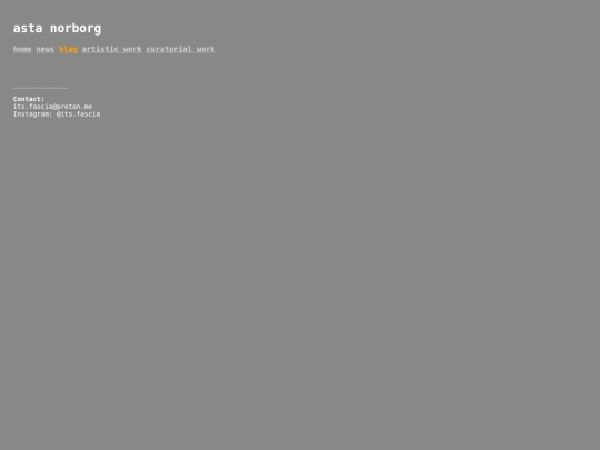 blog screenshot
