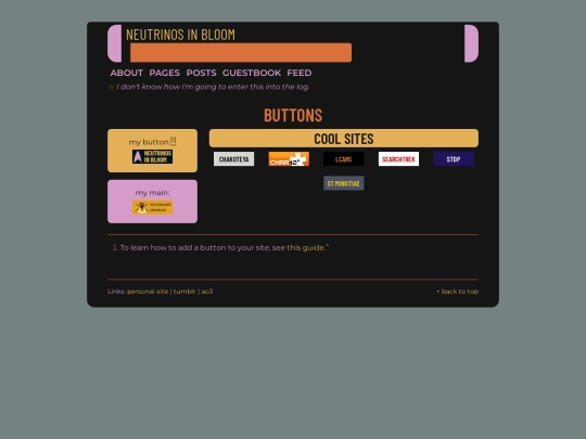 pages/buttons screenshot