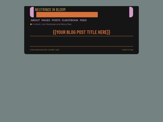 posts/template screenshot