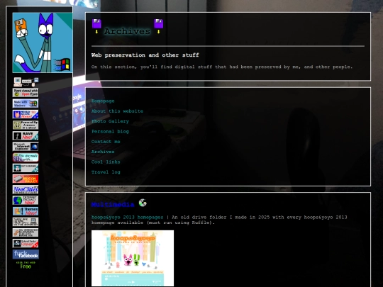 archives screenshot