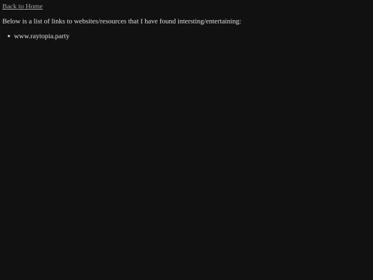 links screenshot