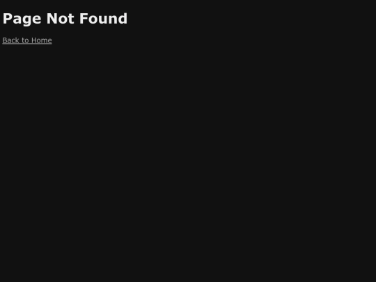 not_found screenshot