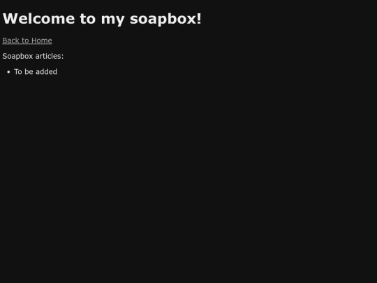 soapbox screenshot