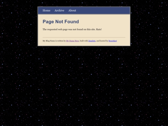 blog/not_found screenshot